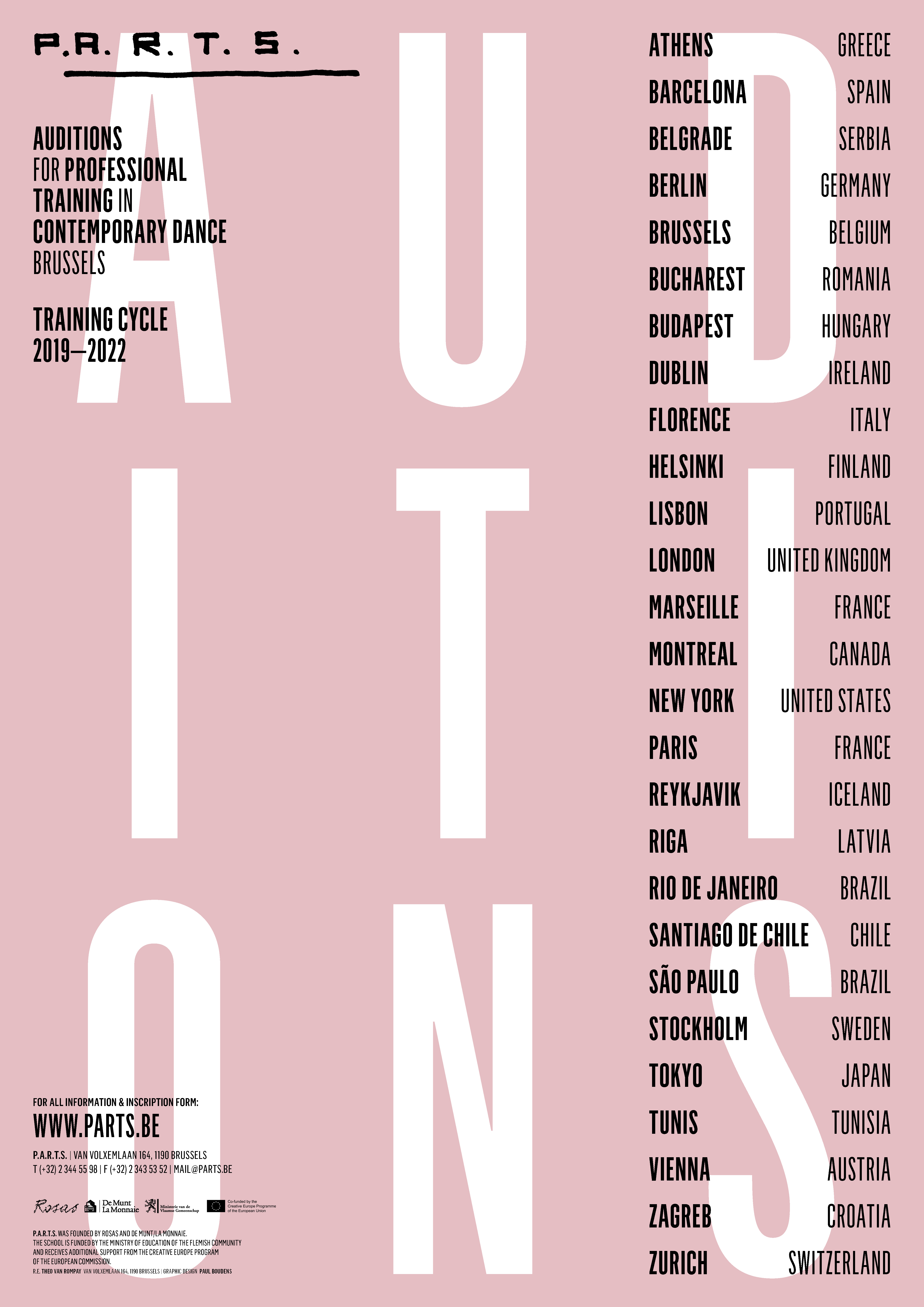 click for overview pre-selections dates and locations click for overview pre-selections dates and locations
